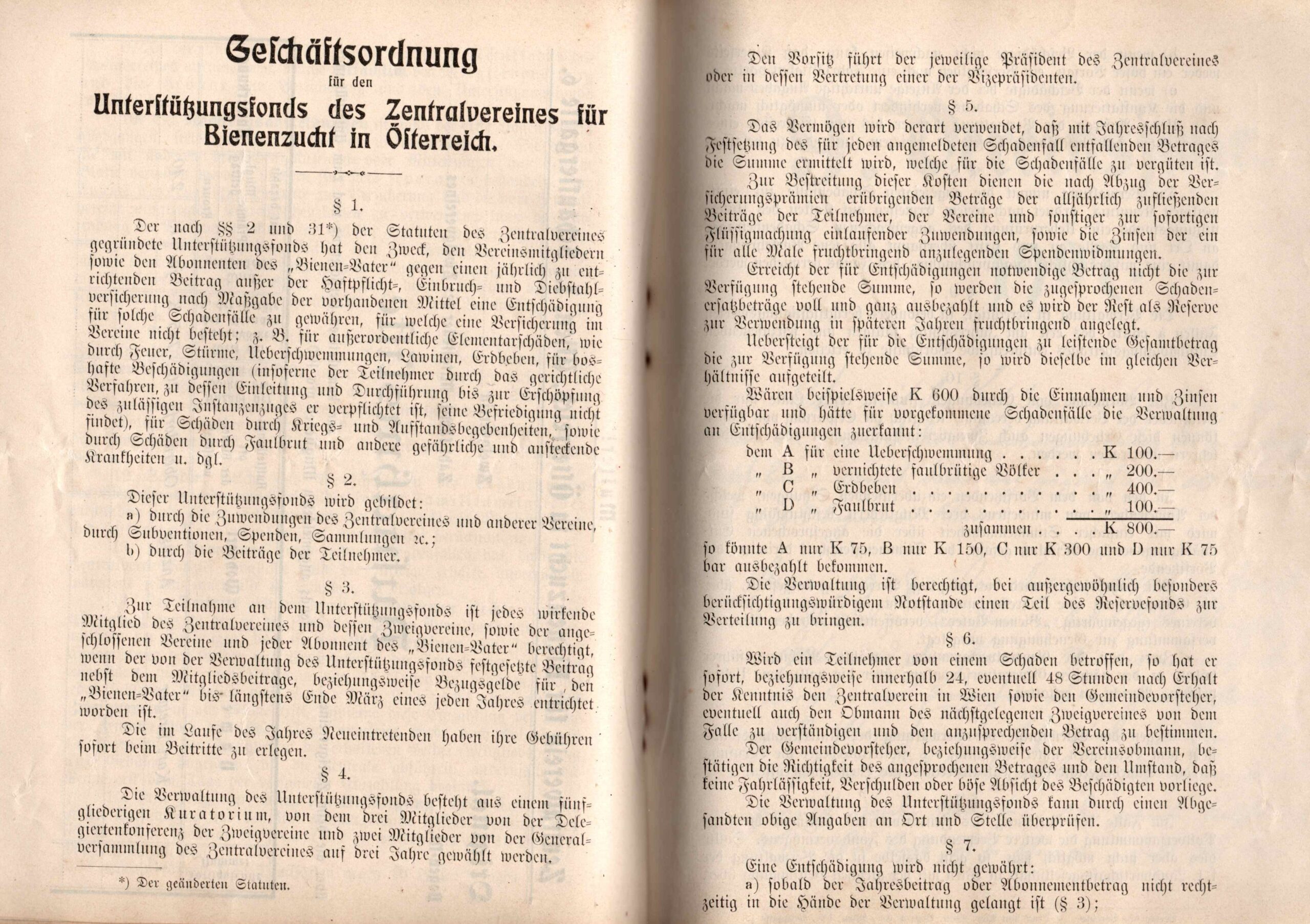 bienenzuchtverein-wildon-timeline1907 Versicherung 2