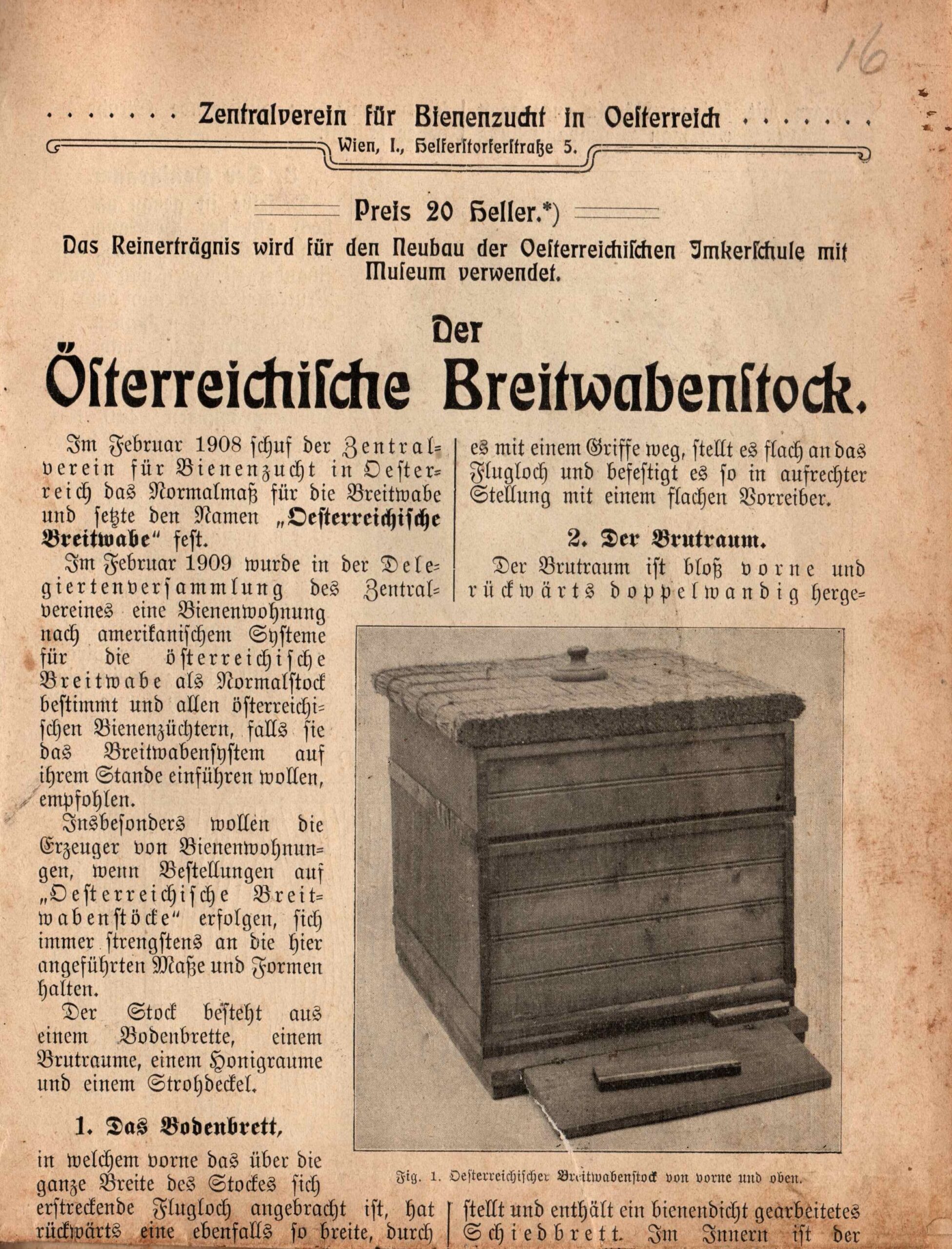 bienenzuchtverein-wildon-timeline1910 ÖBW1